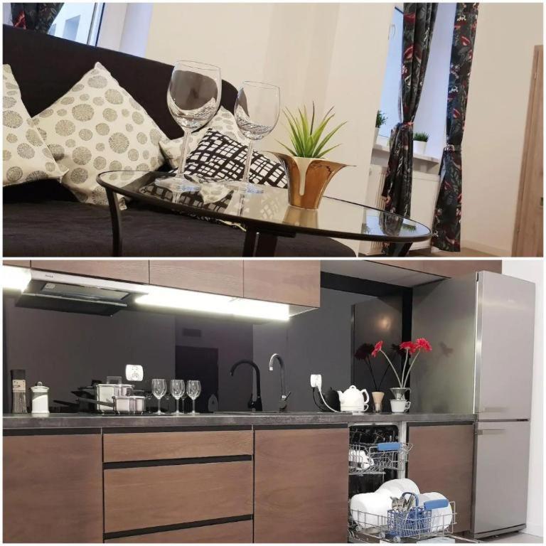 The M O D E R N C I T Y Spot Apartment Katowice Ngoại thất bức ảnh