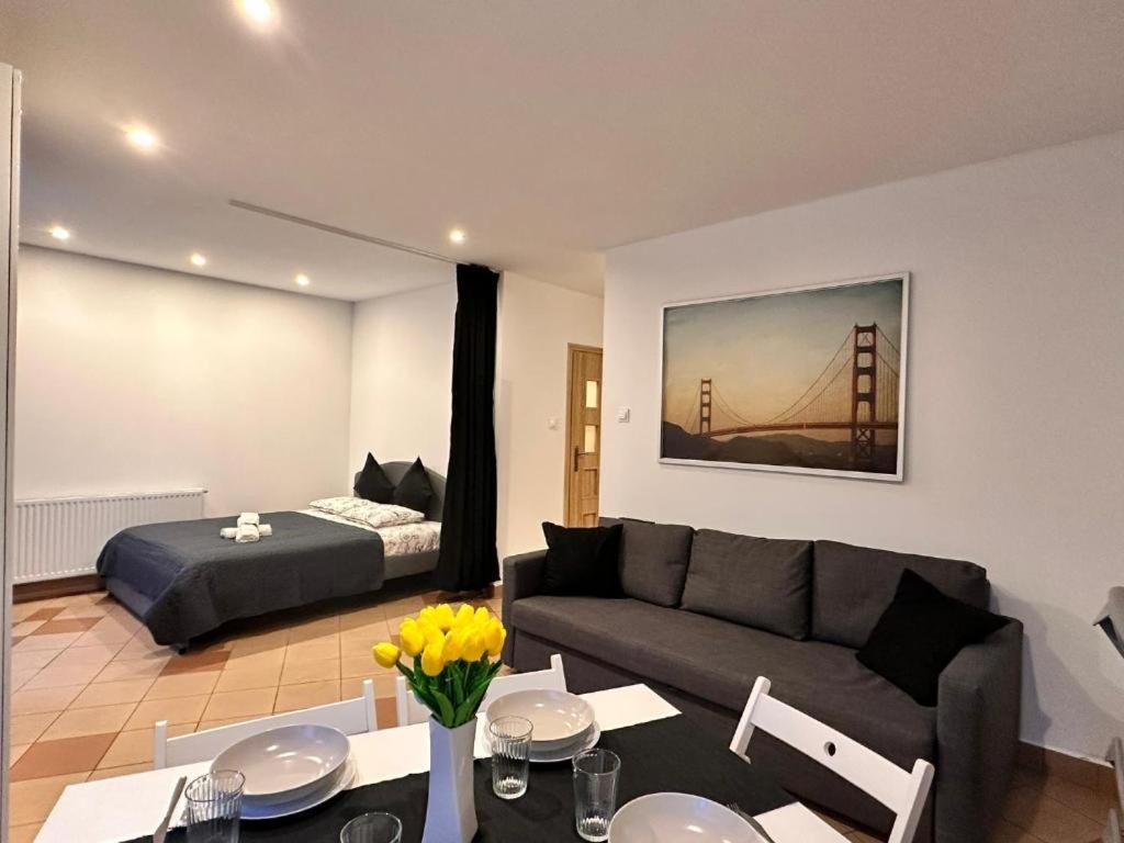 The M O D E R N C I T Y Spot Apartment Katowice Ngoại thất bức ảnh